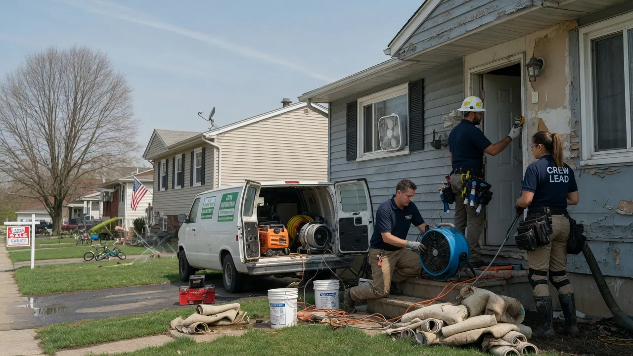 Flood Cleanup in Runnemede, NJ near me